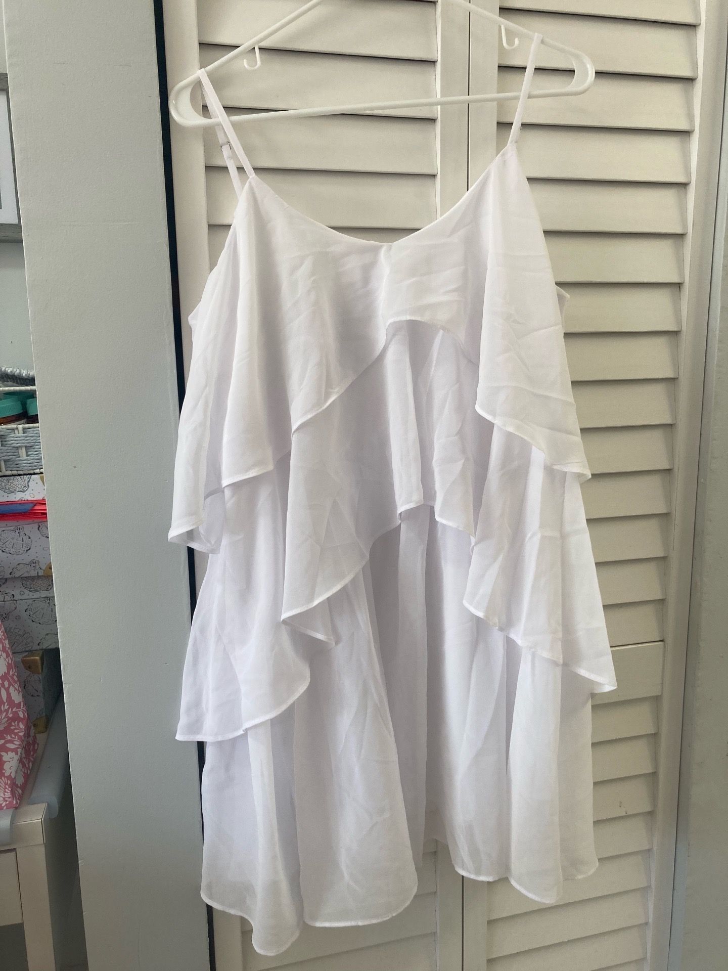 White dress like new