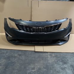 For 2019 2020 Kia Optima Complete Front Bumper with Grille Fog Lights