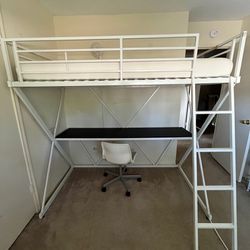 Bunk Bed Loft with Desk