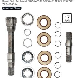 Intermediate Shaft, Front Axle Right Differential Rebuild Kit, Compatible with 2012-2021 Ram 1500, Complete Inner Shaft Repair Set | Replaces# 