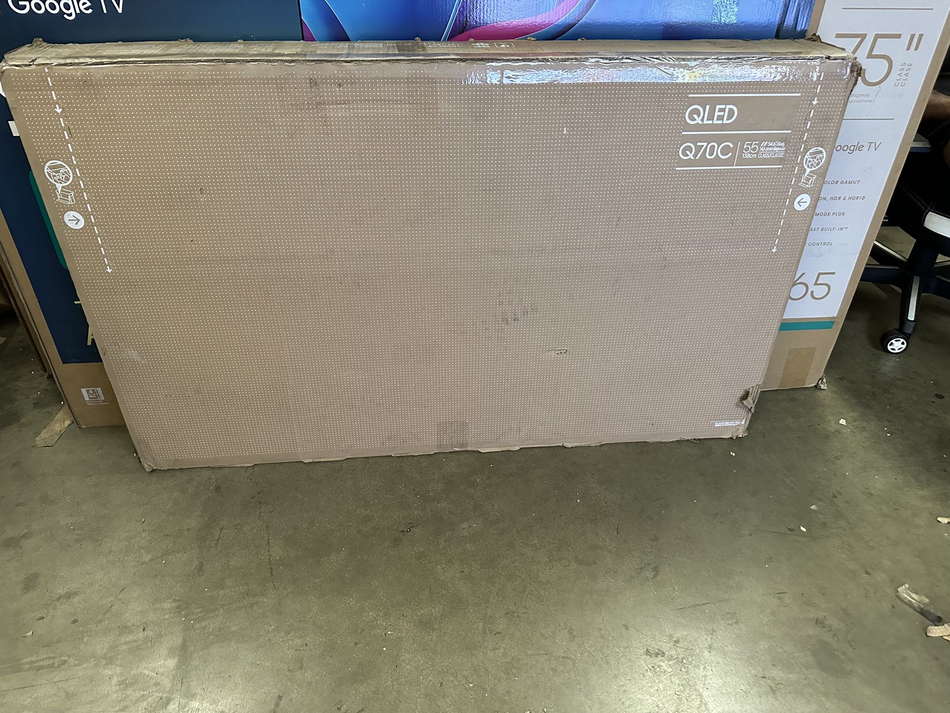 Samsung 55-Inch Class QLED 4K Q70D Series Quantum HDR Smart TV with Object Tracking Sound Lite, Motion Xcelerator, Eye Comfort Mode, Gaming Hub, Alexa