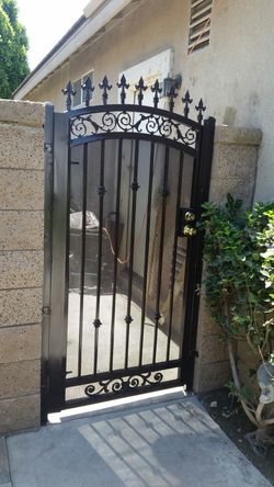 Iron door