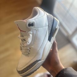 Jordan 3 White Cement Reimagined Size 8.5M