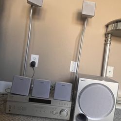 Sony Surrounded sounds with speakers 