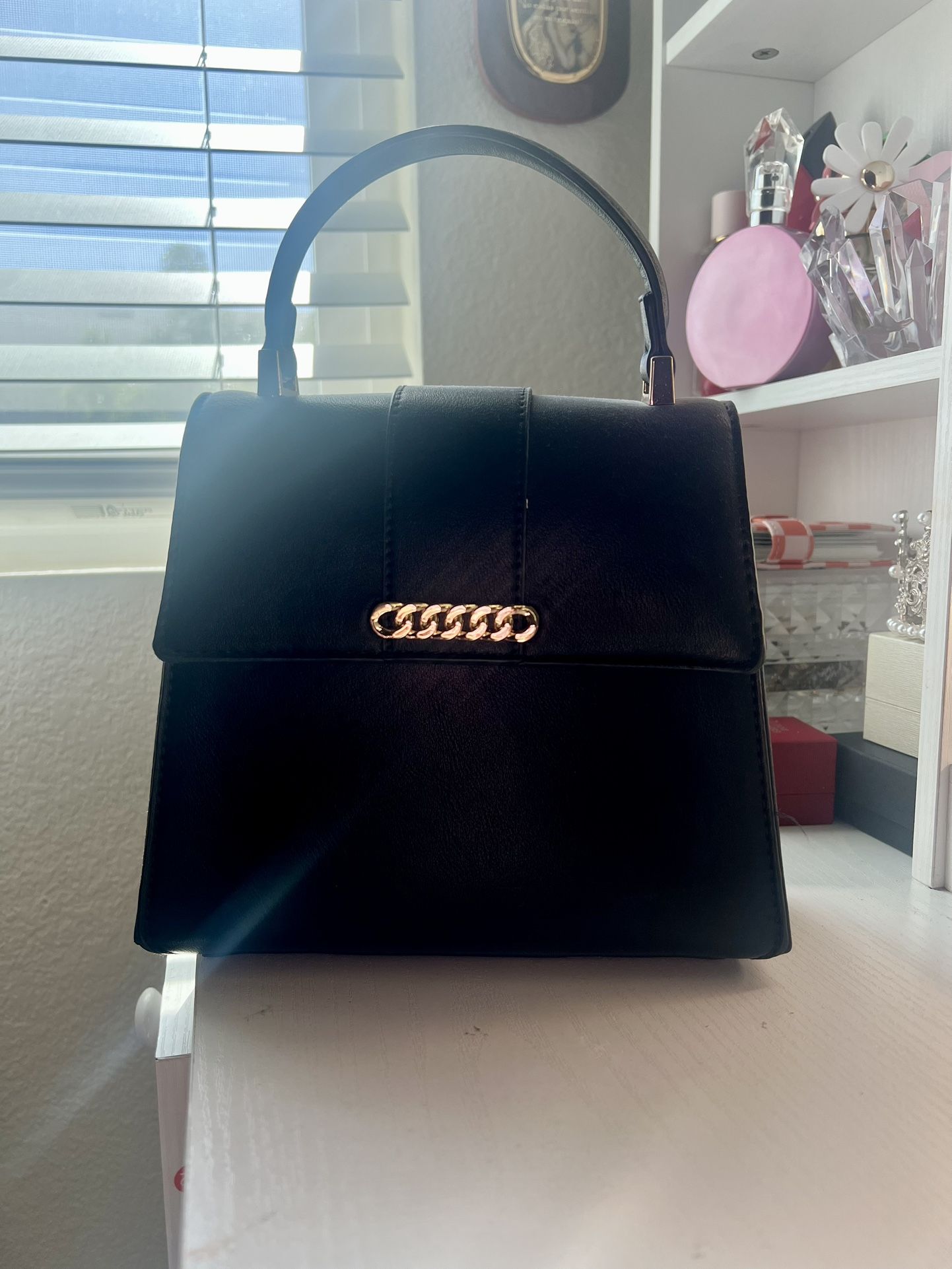 Small Black Hand Purse