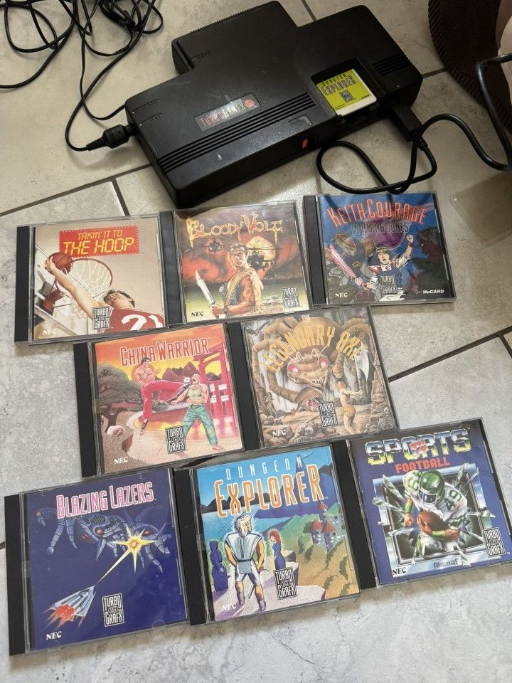 NEC Turbografx-16 Gaming Console