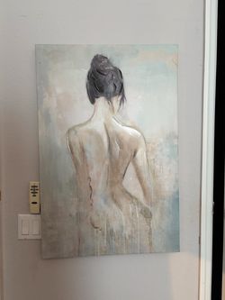 Large Figurative Canvas Wall Art Painting