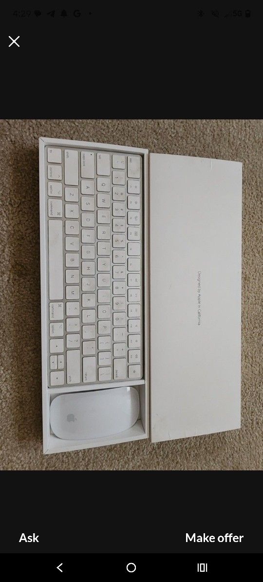 Apple Keyboard And Mouse