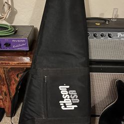 Gibson Guitar Gig Bag - Electric, Green Interior, PLUS eXTRAs