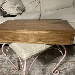 Handmade Floating Shelf – Solid Wood