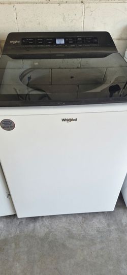 Whirlpool 4.8 Super Capacity Washer Warranty Included Delivery Available