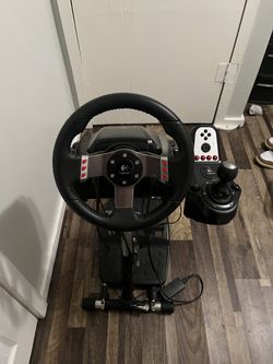 Logitech G27 Steering Wheel, Pedals, Shifter Set (Used) for Sale in  Jericho, NY - OfferUp