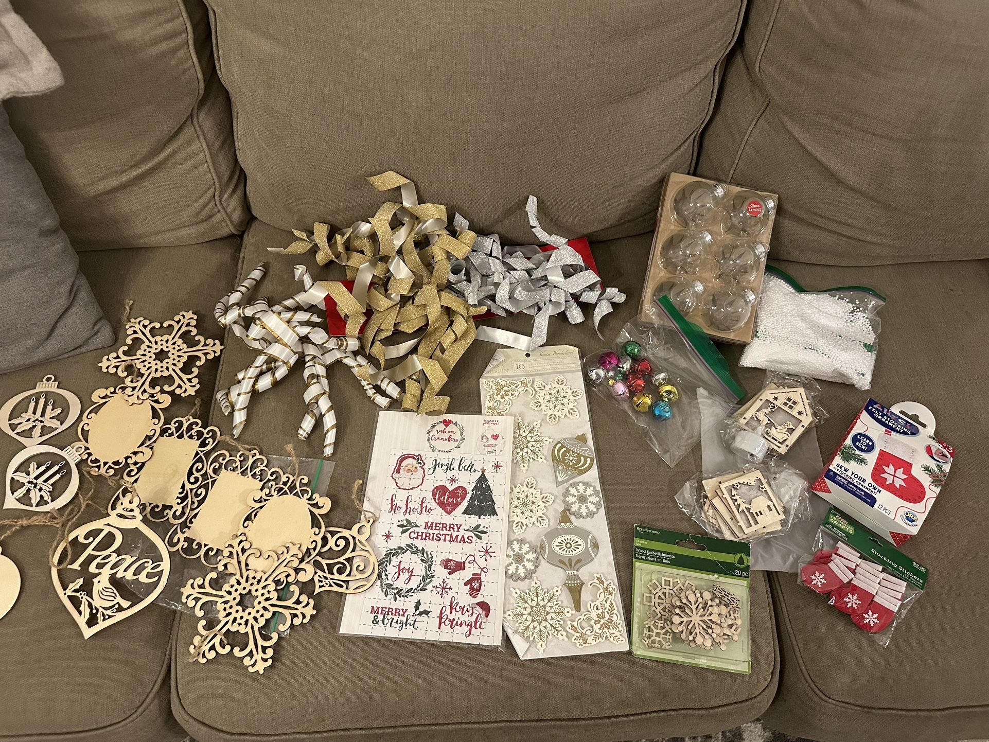 Christmas Ornaments And Crafts Etc