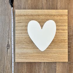 Wooden Wall Art Of Heart 