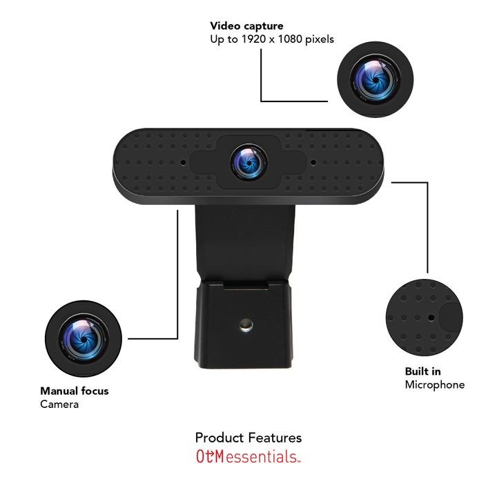 OtM Essentials Webcam & LogiTech Headset