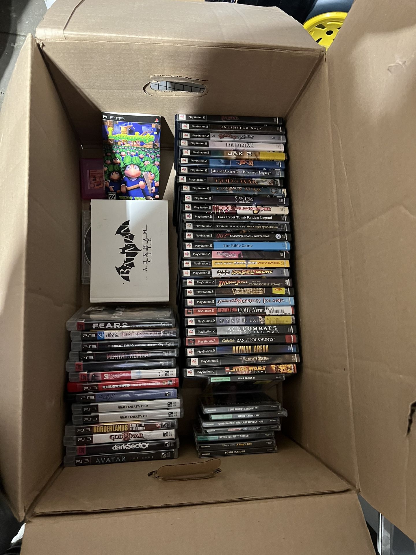 Video Game Lot PlayStation PS2 Nintendo