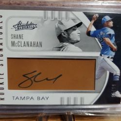 2021 SHANE McCLANAHAN Tampa Bay Panini Absolute RC Auto 65/99 - Mint!!!🔥