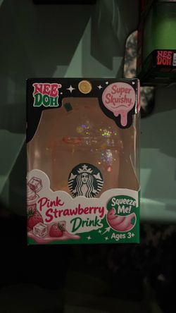 Pink drink Starbucks squishy