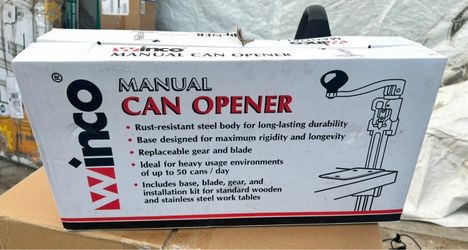 Winco Manual Can Opener