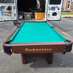 Budweiser Pool Table