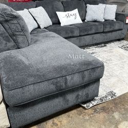 Pull Out Bed Sectional Financing Available By ASHLEY 