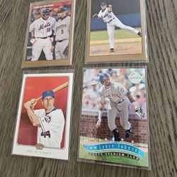 New York Mets 185 1(contact info removed) Baseball Cards Lot 