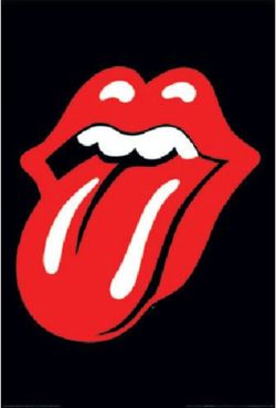 The Rolling Stones Iconic Tongue Wall Poster 24"x36"