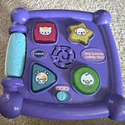 Vtech Busy Learners Activity Cube Toddler Baby Sensory Heavy Duty Plastic Toy 7"