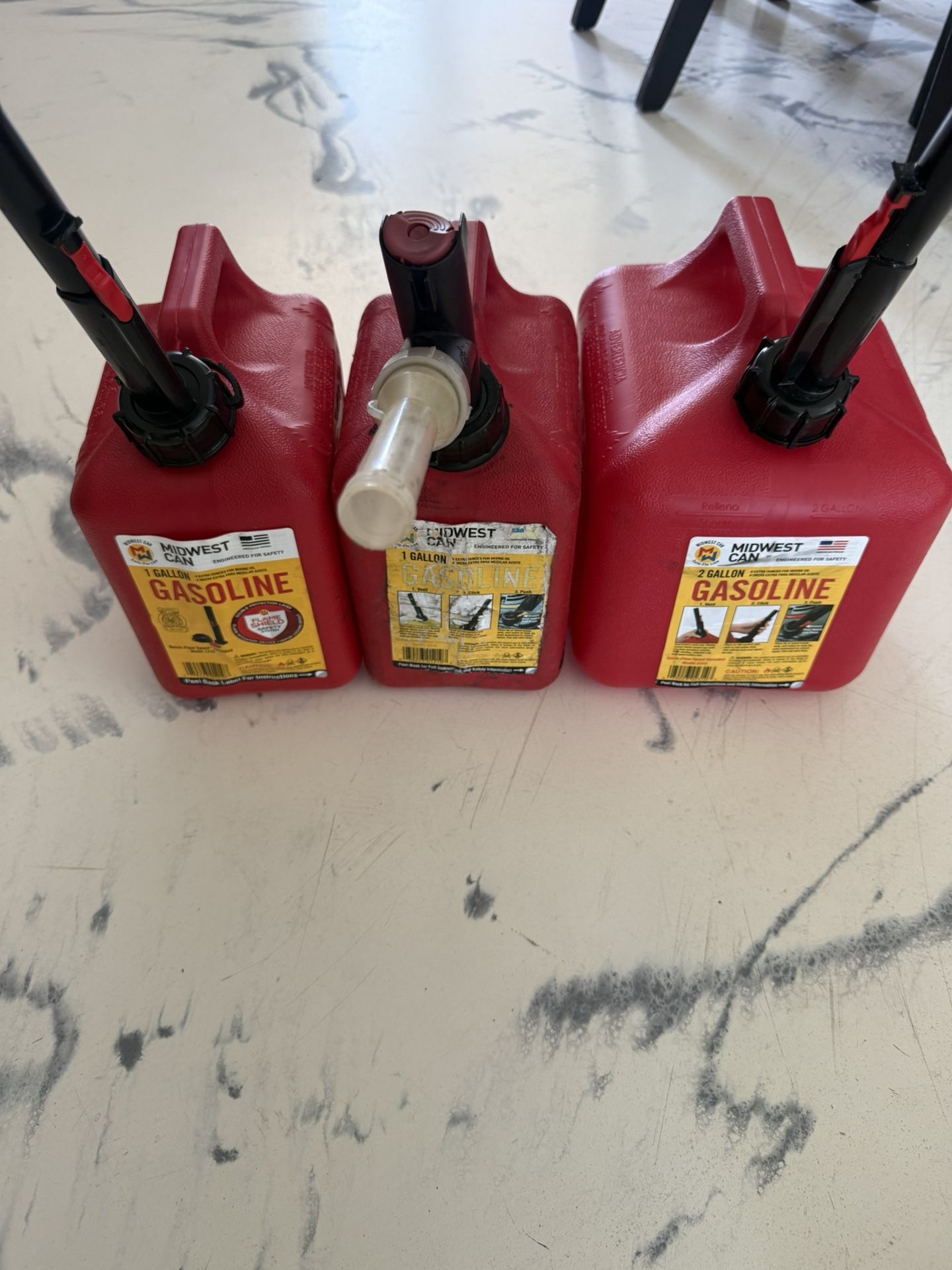 Gasoline Containers