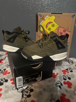 7c Olive green Jordan 4s