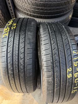 16” tires semi new 215/60/16 with free installation $120 both