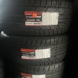 245/45/20 Nitto NT555G2 , Tenemos Todas Las Marcas Y Medidas 