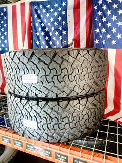 🇺🇸 2 GREAT USED TIRES LT35X12.5R18 VENOM TERRA HUNTER A/T ALL TERRAIN USED TIRES 35 12.5 18