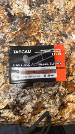 TASCAM TC-8 Chromatic Tuner & Metronome with LCD Display