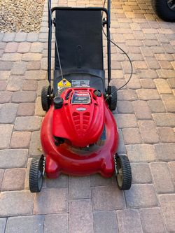Troy Bilt Lawn Mower Gas