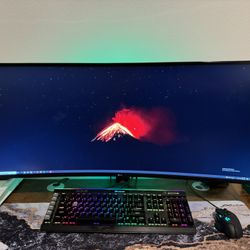 Full Ultra Gaming Setup - PC, Monitor, Keyboard, Mouse