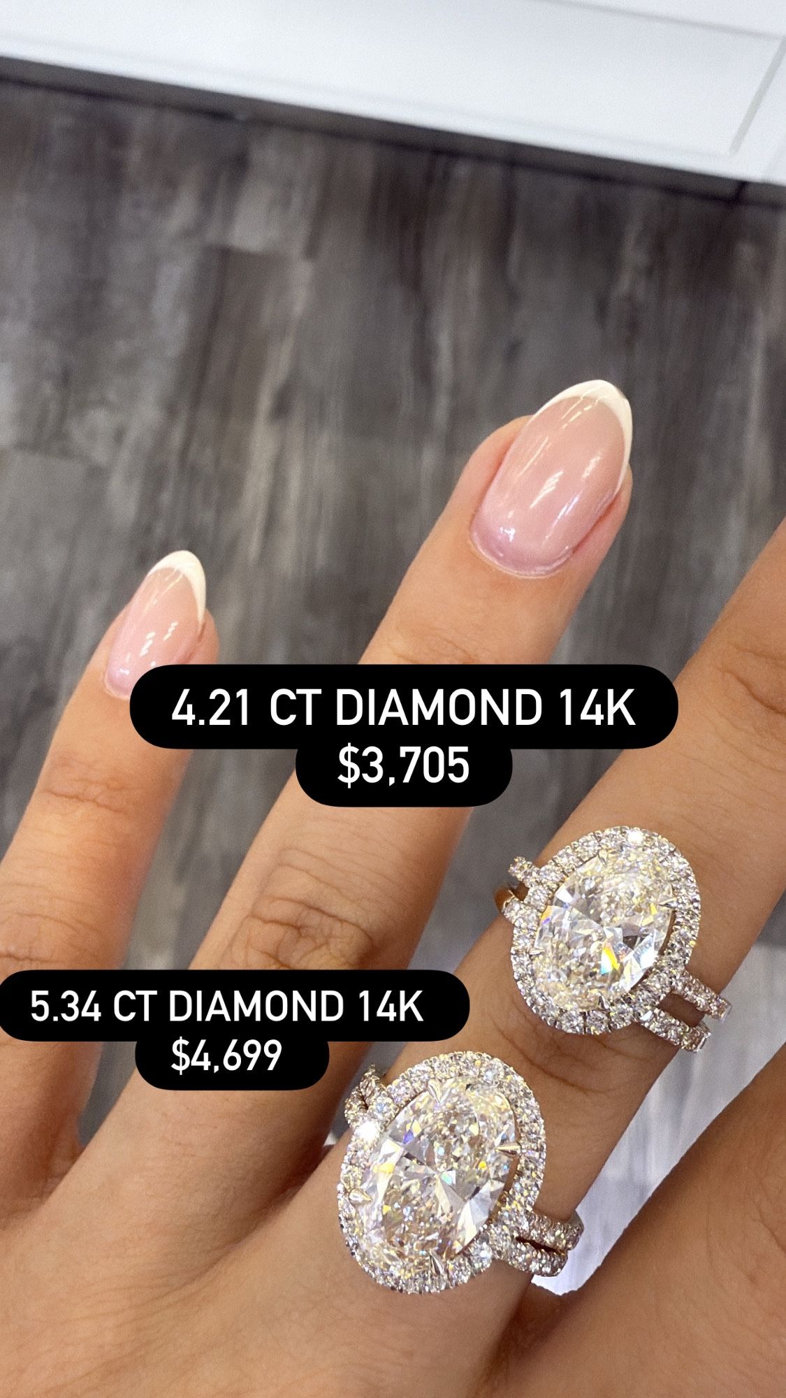DIAMOND ENGAGEMENT RING 14K GOLD/ANILLO DE BODA