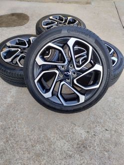 RIMS WHEELS, 245/45/19  CHEVY TRAILBLAZER, CHEVY TRAX, CHEVY  Equinox BOLT PATTERN 5X115 NEW RIMS NEW TIRES