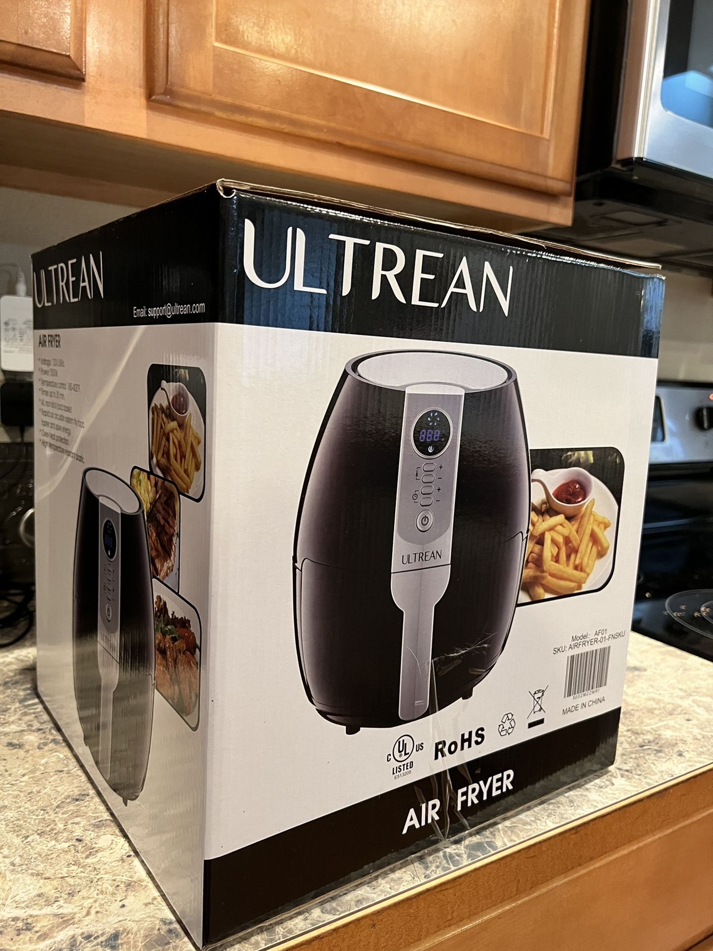 ULTREAN AIR FRYER ELECTRIC OVEN 4.2 QUART - REVIEW!! 