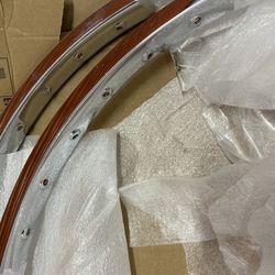 NOS Araya Hoops 20x1 3/8 Chrome