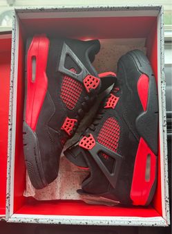 Air jordan retro 4 red thunder size 8