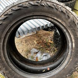 Yokohama M/T G003 33×12 Mud-Terrain Tires – Set of 2, Good Condition