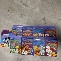 Disney I Can Learn With Pooh Early Skills Cards 36- Count Per Box 9 Box bundle
