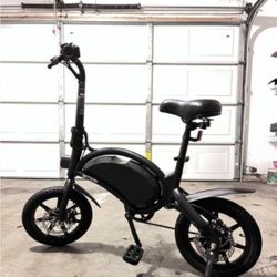 Two Jetson Folding E-Bikes