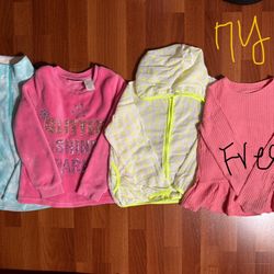 7y girl clothes $50 (total 42pcs+free)