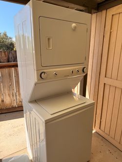 Frigidaire stacked washer and dryer
