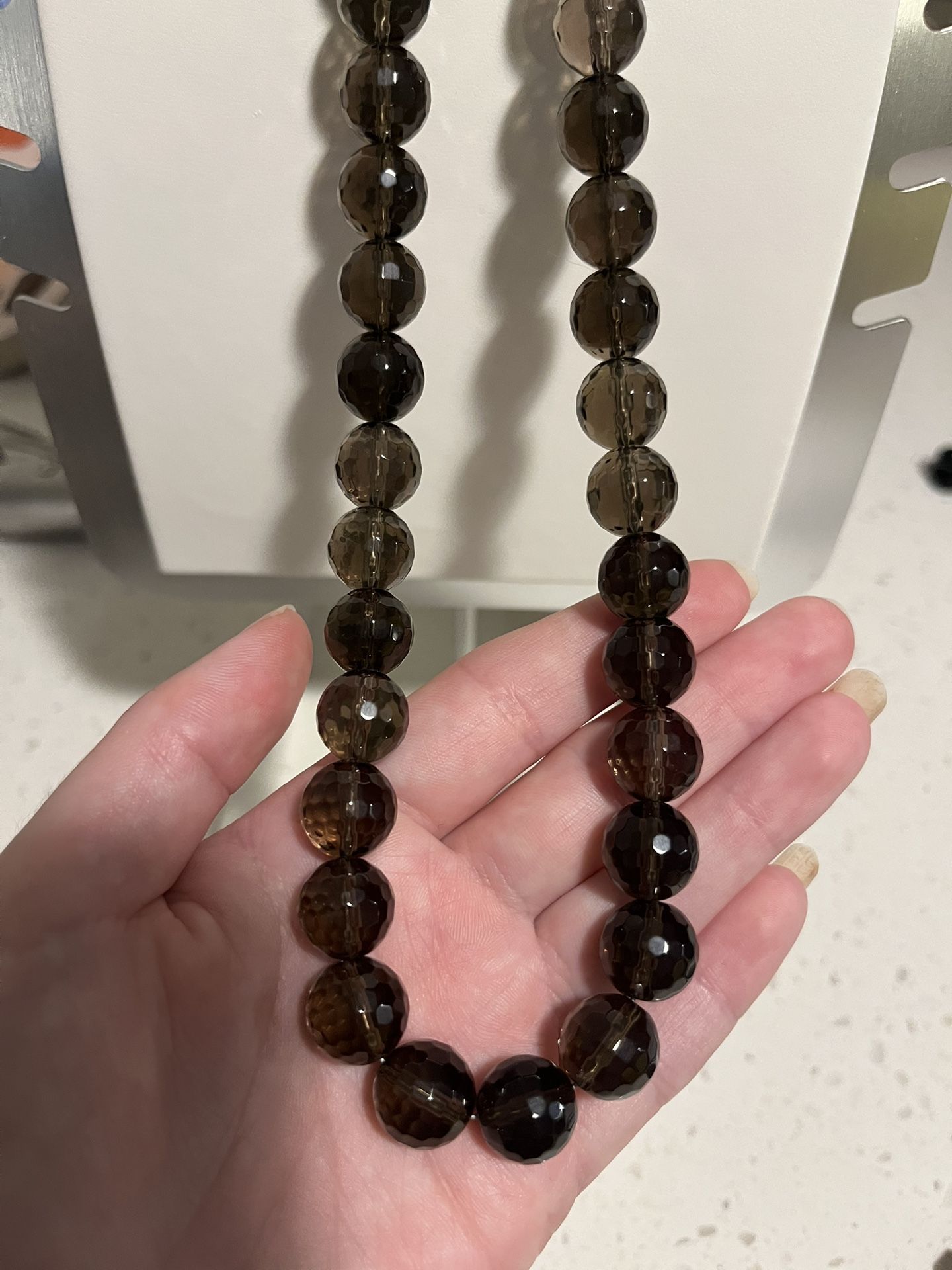 Smoky Quartz Necklace