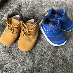 Baby Boy Nike And Timberlands 