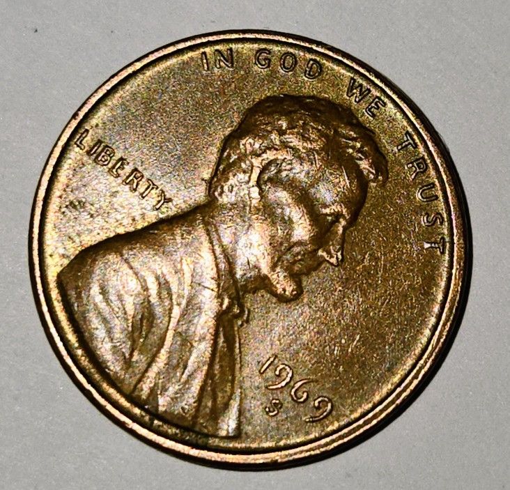 1969 Double Dye Penny!