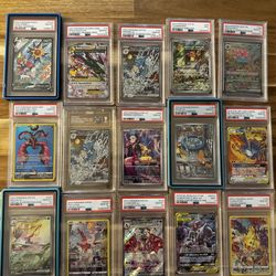 Pokemon slabs available